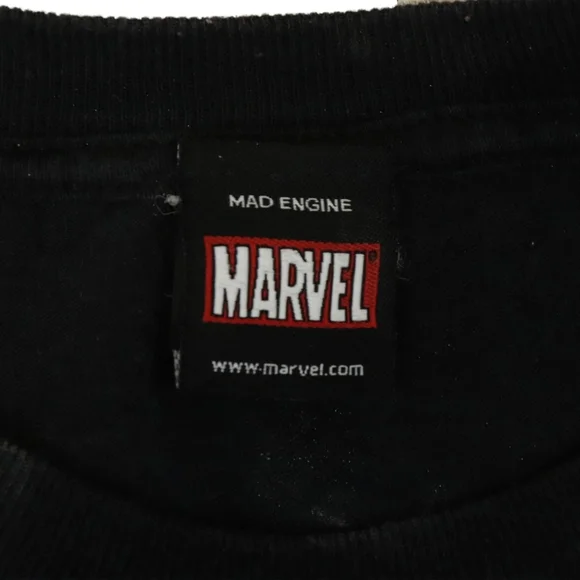Vintage Marvel Mad Engine Comic Heroes Graphic T-Shirt Size N/A - Picture 4 of 6